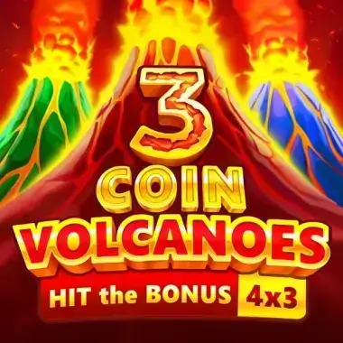 Play 3 Coin Volcanoes Golden Lion casino